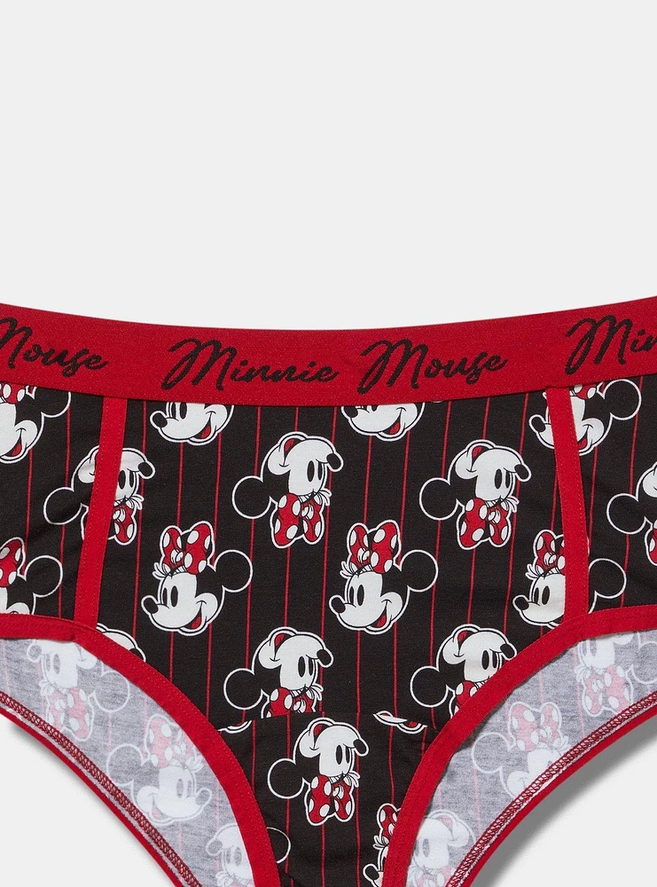 Minnie Mouse Mid Rise Cotton Cheeky Panty