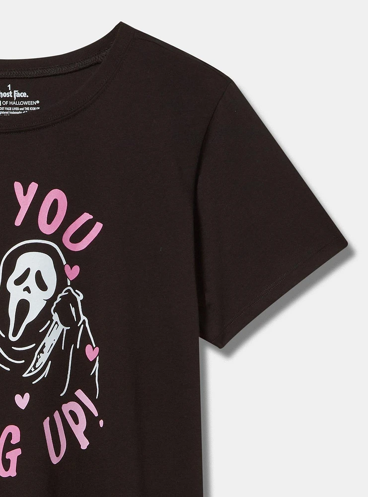 Scream Ghostface Classic Fit Cotton Crew Tee