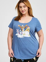 Disney Winnie the Pooh Christmas Sleep Top