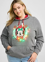 Disney Mickey Christmas Cozy Fleece Light Up Hoodie