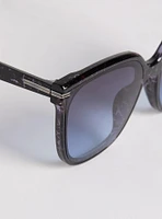 Square Smoke Sunglasses