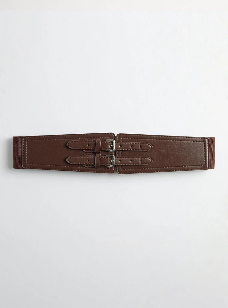 Double Buckle Waist Belt