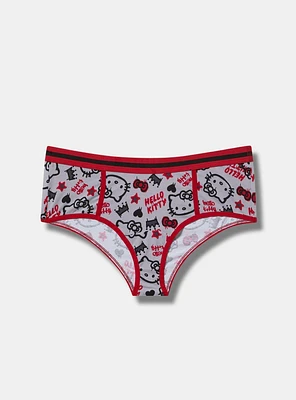 Hello Kitty Mid Rise Cotton Cheeky Panty