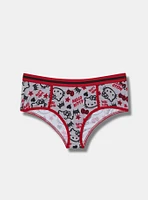 Hello Kitty Mid Rise Cotton Cheeky Panty