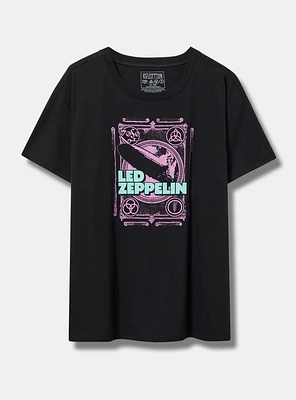 Led Zeppelin Relaxed Fit Cotton Crew Tee