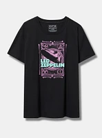 Led Zeppelin Relaxed Fit Cotton Crew Tee