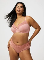 Full-Coverage Unlined Bra
