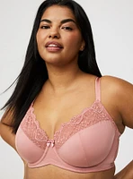 Full-Coverage Unlined Bra