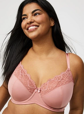 Full-Coverage Unlined Bra