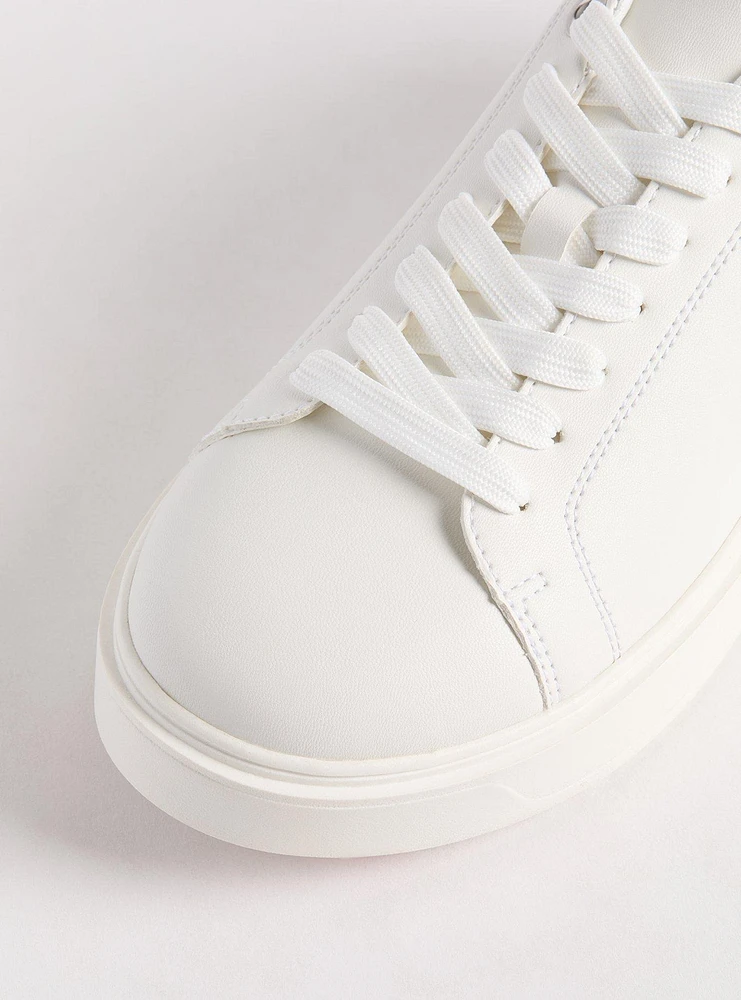 Embellished Lace-Up Sneaker (WW