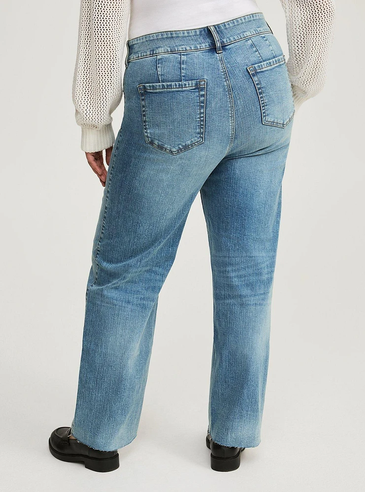 High-Rise 90s Straight Jean