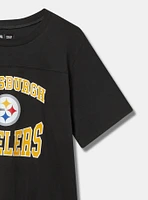 NFL Pittsburgh Steelers Classic Fit Cotton Yoke Tee