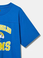 NFL Los Angeles Rams Classic Fit Cotton Yoke Tee