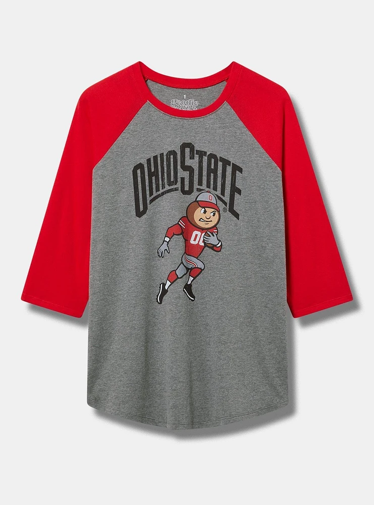 Ohio State Classic Fit Raglan Tee