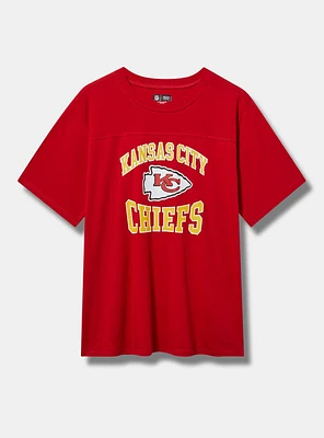 NFL Kansas City Chiefs Classic Fit Cotton Yoke Tee