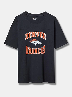 NFL Denver Broncos Classic Fit Cotton Yoke Tee