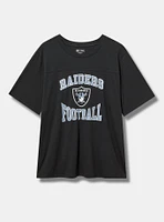 NFL Las Vegas Raiders Classic Fit Cotton Yoke Tee