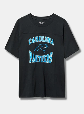 NFL Carolina Panthers Classic Fit Cotton Yoke Tee