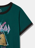 Def Leppard Classic Fit Cotton Ringer Tee