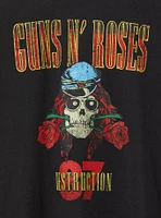 Guns n Roses Relaxed Fit Cotton Crew Tee