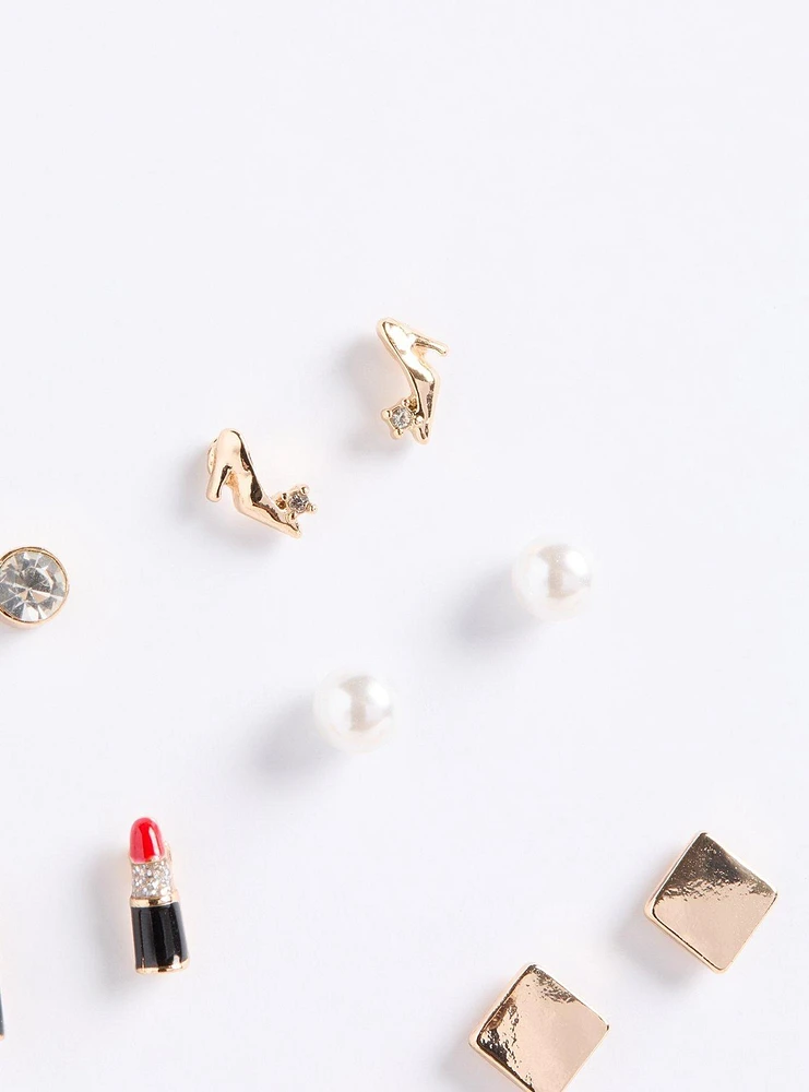 Stud Earrings Multi Pack