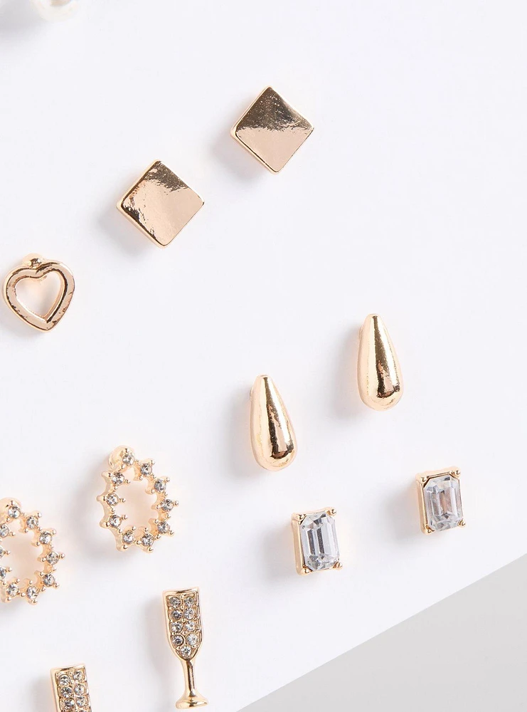 Stud Earrings Multi Pack