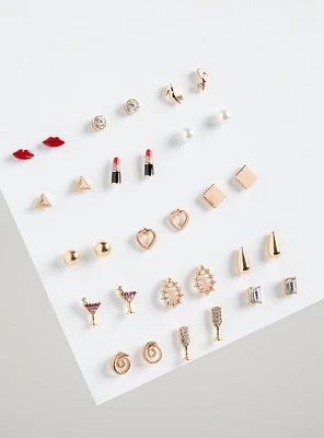 Stud Earrings Multi Pack