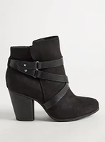 Strappy Heeled Bootie (WW