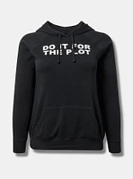 For The Plot Classic Fit Cozy Fleece Hoodie