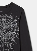 Bat Web Classic Fit Cotton Jersey Long Sleeve Tee