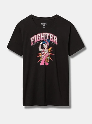 BCA Fighter Classic Fit Heritage Jersey Crew Tee