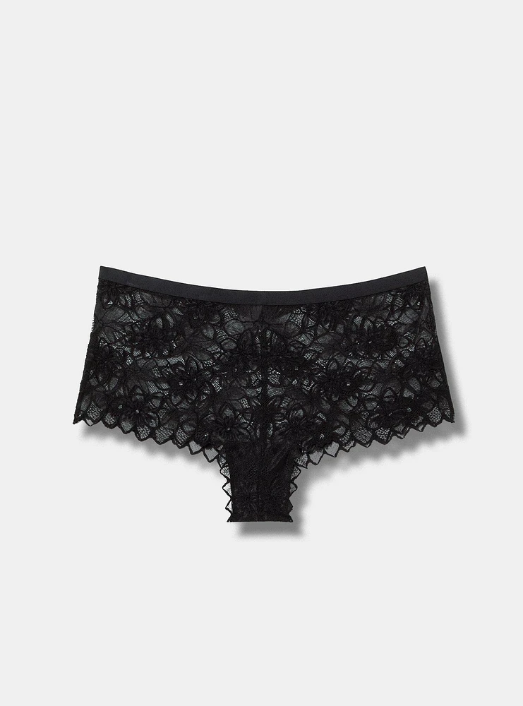 Cozy Lace Mid-Rise Cheeky Panty