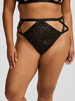 Diamante Strappy Tanga