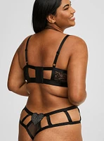 Diamante Strappy Tanga