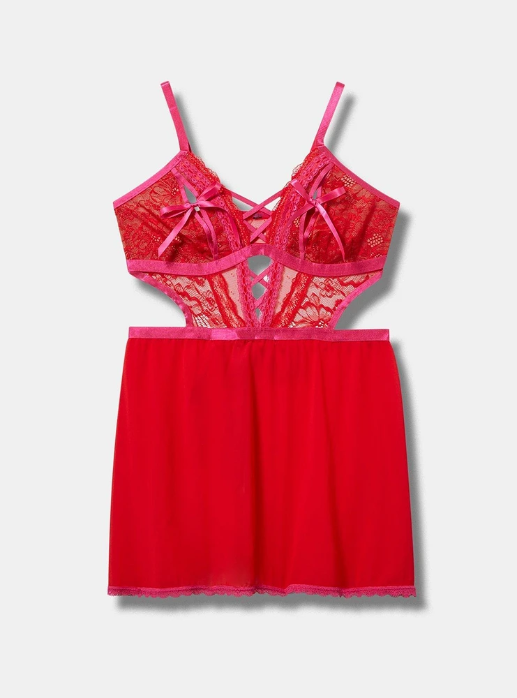 Wire-Free Triangle Apron Dress