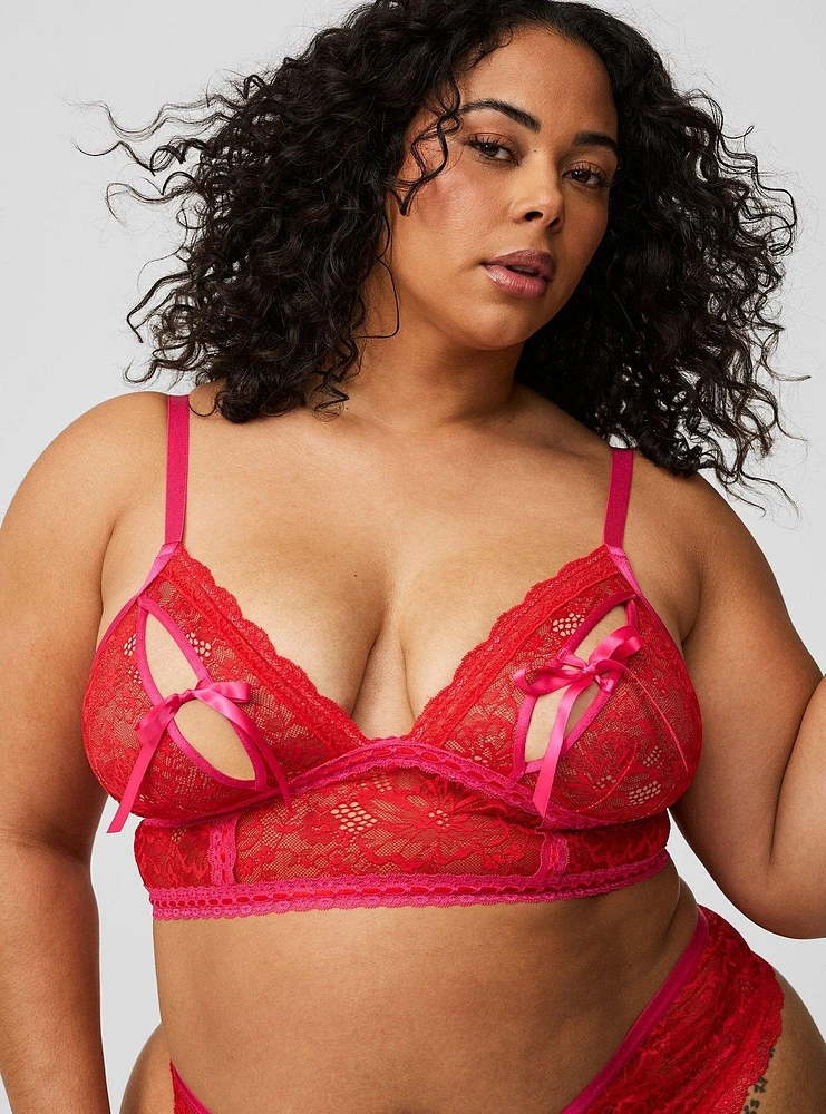 Split Cup Wire-Free Bralette