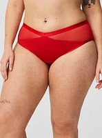 V-Waist Open Heart Back Cheeky Panty