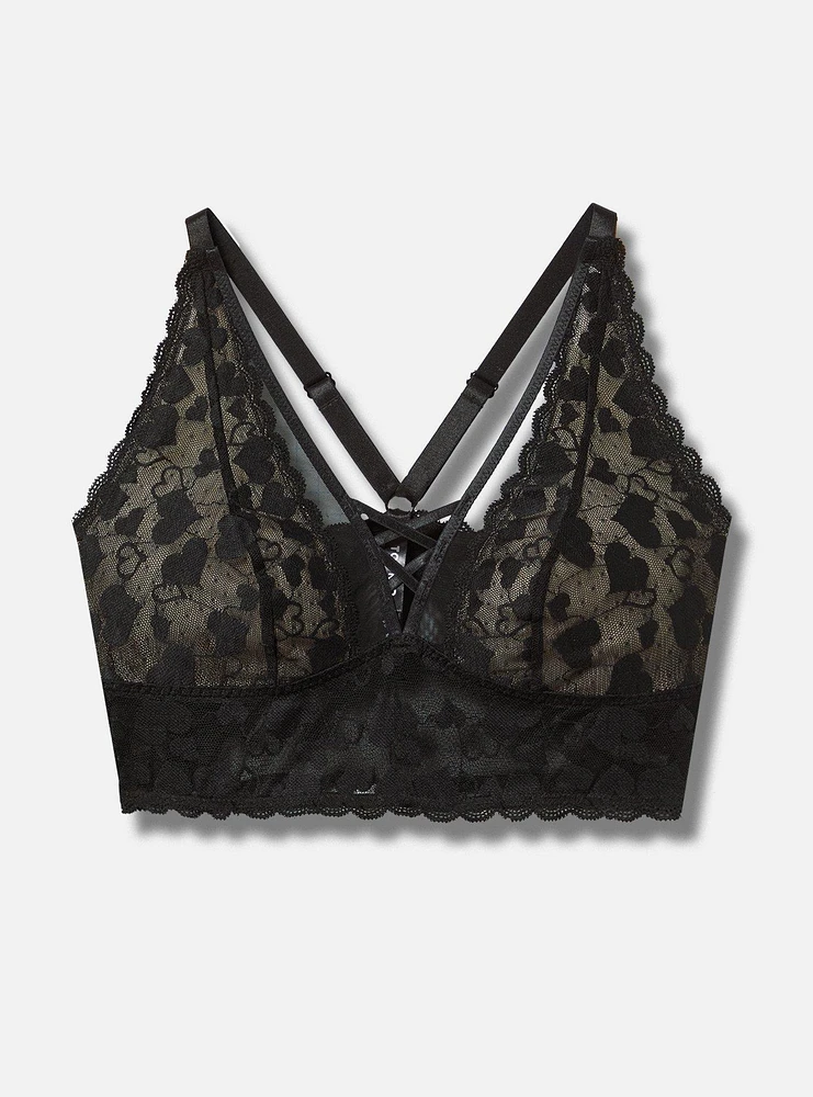 Unlined Heart Bralette