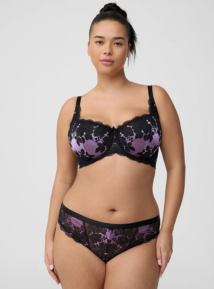 Balconette Boudoir Lace Bra