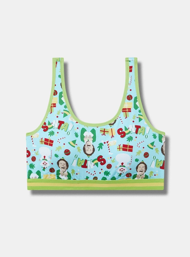 Elf Santa Scoop Neck Bralette