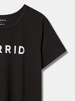 Torrid Logo Classic Fit Signature Jersey Crew Tee