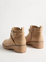 Buckle Wedge Bootie (WW