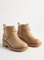 Buckle Wedge Bootie (WW