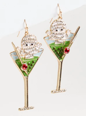 Mummy Martini Statement Earring