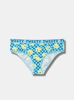 Tweety Bird Cotton Mid-Rise Hipster Panty