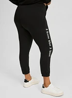 Marilyn Monroe Super Soft Plush Cropped Jogger