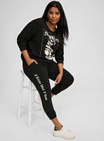 Marilyn Monroe Super Soft Plush Cropped Jogger