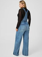 High Rise Wide Leg Overall