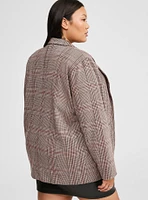 Jacquard Double Knit Blazer