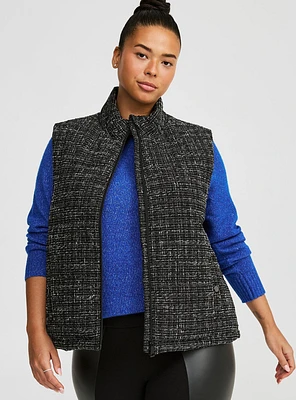 Boucle Puffer Vest